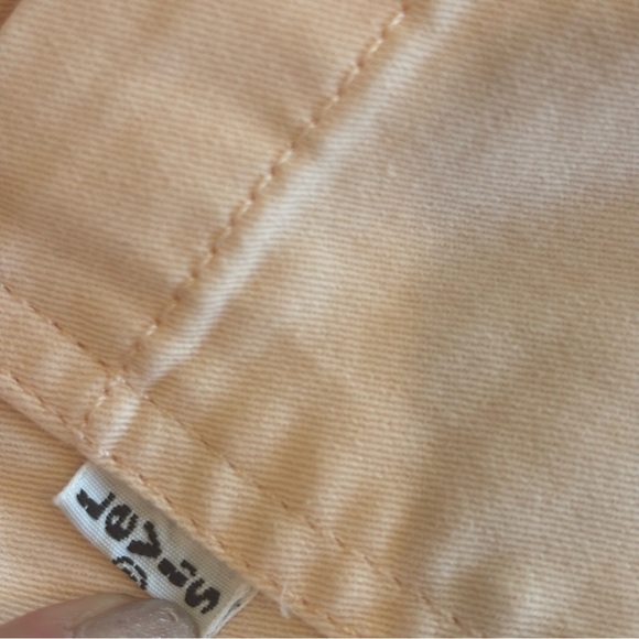 LEVI’S Pale Peach Women’s Button Down Romper with Pockets and Collar Size XS‎ - Picture 9 of 16
